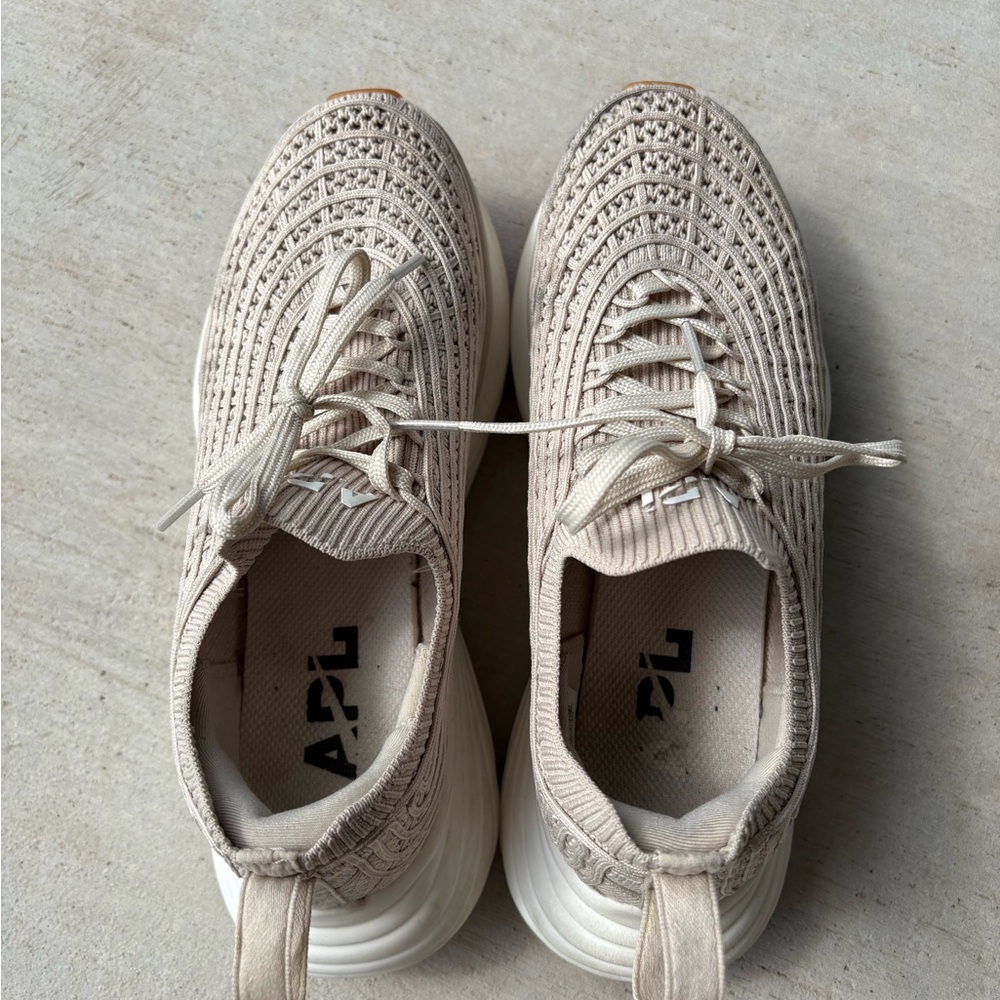 APL TechLoom Zipline Women's Sneakers in Taupe - Picture 7 of 7